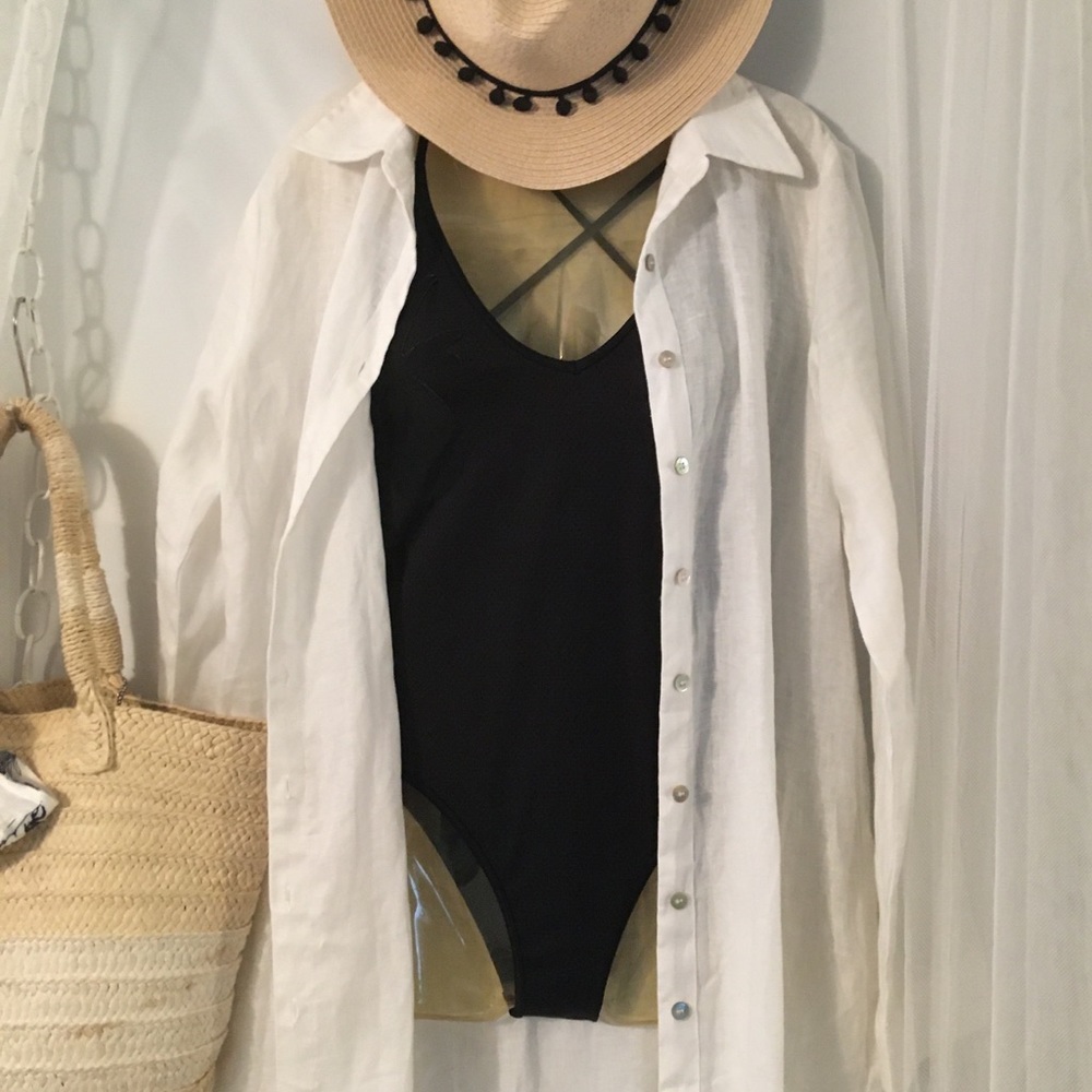 Linen Button-up Dress π - Picture 7 of 16